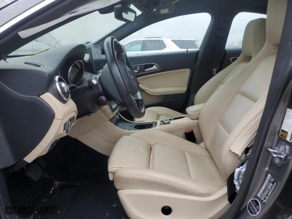 2019 Mercedes-Benz CLA with VIN WDDSJ4GB4KN721017, listed as a Copart auction lot 86242734 with 38,181 mi miles and Non Repairable. Bid and sale history available at carsss.com. Image 7.