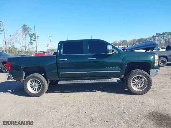 2015 Chevrolet Silverado 1500 LTZ with VIN 3GCUKSEC1FG173590, listed as a IAAI auction lot 41700436 with 117,102 mi miles. Bid and sale history available at carsss.com. Image 13.