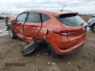 2016 Hyundai Tucson Eco with VIN KM8J33A22GU034677, listed as a Copart auction lot 79196754 with 0 mi miles and Salvage Title. Bid and sale history available at carsss.com. Image 2.