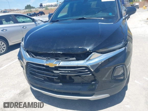 2021 Chevrolet Blazer LT with VIN 3GNKBBRA0MS553005, listed as a IAAI auction lot 42338956 with 93,185 mi miles and . Bid and sale history available at DreamBid. Image 6.