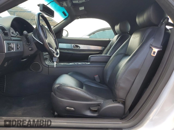 2004 Ford Thunderbird Deluxe with VIN 1FAHP60A74Y105934, listed as a Copart auction lot 53911905 with 22,412 mi miles and Salvage Title. Bid and sale history available at carsss.com. Image 7.