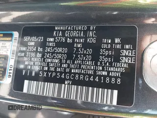 2024 Kia Telluride SX z VIN 5XYP54GC8RG441888, wystawiony jako IAAI lot #42046489 z przebiegiem Nie podano mil oraz . Historia ofert i sprzedaży dostępna na DreamBid. Obrazek 9.