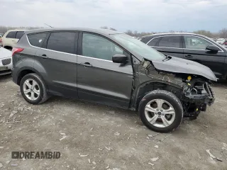2016 Ford Escape SE with VIN 1FMCU0GX7GUB82640, listed as a Copart auction lot 50707585 with 58,698 mi miles and Salvage Title. Bid and sale history available at carsss.com. Image 4.
