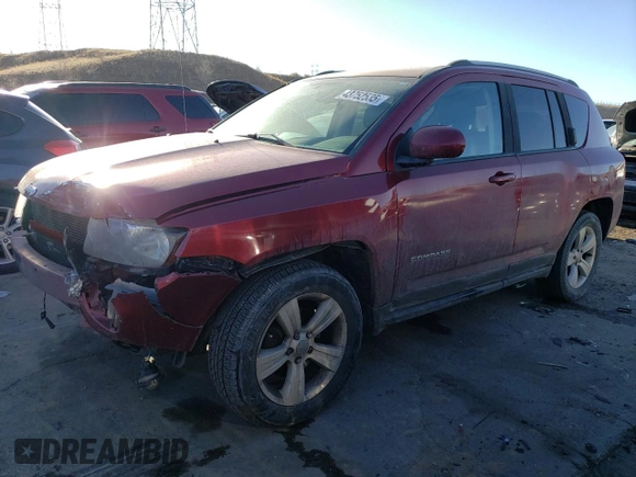 2016 Jeep Compass High Altitude Edition with VIN 1C4NJDEBXGD685650, listed as a Copart auction lot 43752535 with 101,469 mi miles and Salvage Title. Bid and sale history available at carsss.com. Image 1.