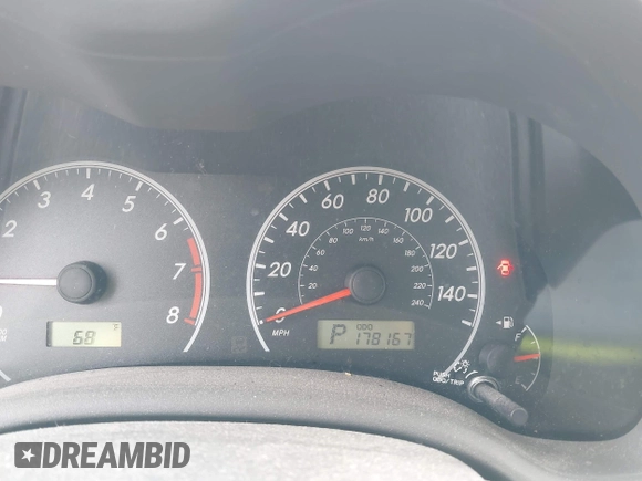2010 Toyota Corolla z VIN 1NXBU4EE6AZ377110, wystawiony jako IAAI lot #42548701 z przebiegiem 178 167 mil mil oraz . Historia ofert i sprzedaży dostępna na DreamBid. Obrazek 7.