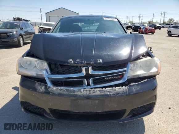 2012 Dodge Avenger SE with VIN 1C3CDZABXCN220988, listed as a Copart auction lot 53003895 with 145,503 mi miles and Salvage Title. Bid and sale history available at carsss.com. Image 5.