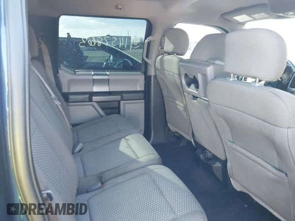 2017 Ford F-150 XL with VIN 1FTEW1EP6HFB74440, listed as a IAAI auction lot 41452863 with 86,385 mi miles. Bid and sale history available at carsss.com. Image 8.