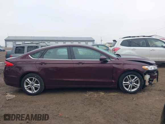 2018 Ford Fusion SE with VIN 3FA6P0H72JR202854, listed as a IAAI auction lot 41571355 with 88,182 mi miles. Bid and sale history available at carsss.com. Image 13.