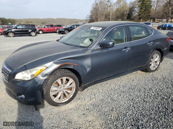 2011 Infiniti M37 with VIN JN1BY1APXBM320086, listed as a Copart auction lot 51016935 with 135,162 mi miles and Clean Title. Bid and sale history available at carsss.com. Image 1.