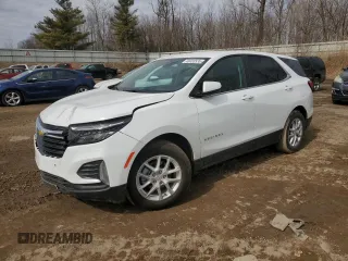 2024 Chevrolet Equinox LT with VIN 3GNAXKEG8RL139995, listed as a Copart auction lot 48483535 with 14,658 mi miles and Non Repairable. Bid and sale history available at DreamBid. Image 1.