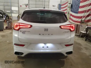 2024 Buick Encore GX Avenir with VIN KL4AMGSL5RB150447, listed as a Copart auction lot 42165435 with 15,694 mi miles and Salvage title. Bid and sale history available at DreamBid. Image 6.
