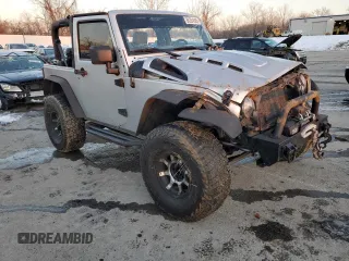 2007 Jeep Wrangler X with VIN 1J4FA24137L107083, listed as a Copart auction lot 88334565 with 156,689 mi miles and Salvage Title. Bid and sale history available at carsss.com. Image 4.