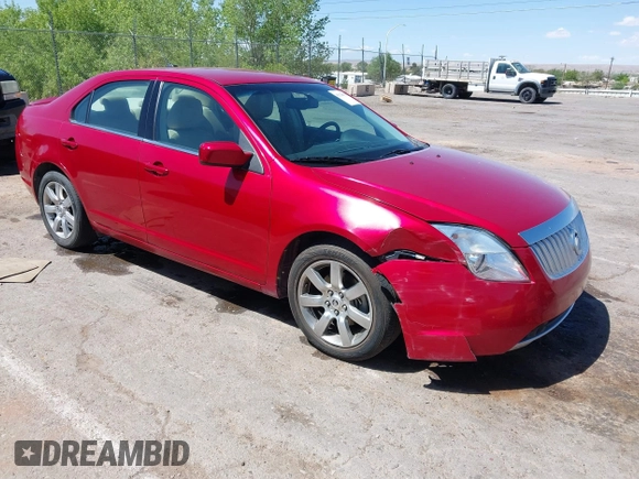 2010 Mercury Milan Premier with VIN 3MEHM0JA0AR655466, listed as a IAAI auction lot 42128078 with 175,815 mi miles and . Bid and sale history available at DreamBid. Image 1.
