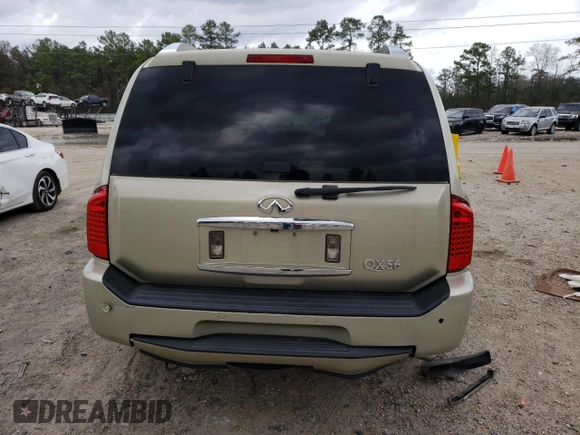 2009 Infiniti QX56 with VIN 5N3AA08D19N901258, listed as a Copart auction lot 42328464 with 226,720 mi miles and Salvage Title. Bid and sale history available at carsss.com. Image 6.