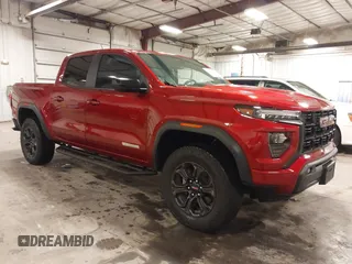 2023 GMC Canyon 4WD Elevation with VIN 1GTP6BEK6P1139492, listed as a IAAI auction lot 42473551 with 38,028 mi miles and . Bid and sale history available at DreamBid. Image 1.