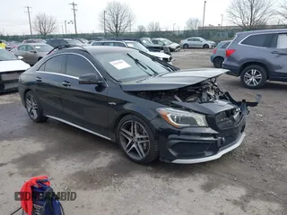2015 Mercedes-Benz CLA 45 AMG with VIN WDDSJ5CB7FN181583, listed as a IAAI auction lot 41475027 with 127,602 mi miles and . Bid and sale history available at DreamBid. Image 1.