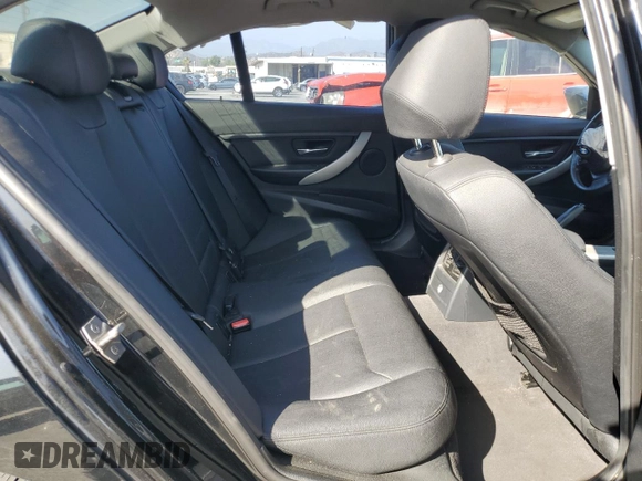 2013 BMW 3 Series 328i with VIN WBA3C1C54DF435198, listed as a Copart auction lot 62025995 with 254,441 mi miles and Salvage title. Bid and sale history available at DreamBid. Image 10.