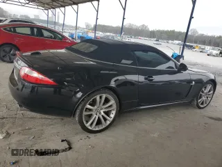 2007 Jaguar XK with VIN SAJDA44B575B06009, listed as a Copart auction lot 43648365 with 105,106 mi miles and Clean Title. Bid and sale history available at carsss.com. Image 3.