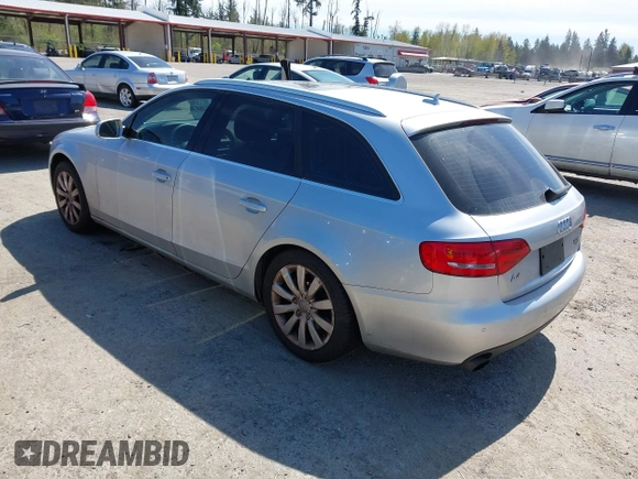 2010 Audi A4 2.0T Premium Plus with VIN WAUWFAFL8AA009361, listed as a IAAI auction lot 42013117 with 108,985 mi miles. Bid and sale history available at carsss.com. Image 3.