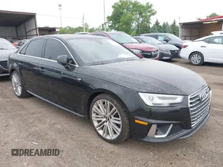 2019 Audi A4 Premium Plus z VIN WAUENAF40KA021383, wystawiony jako IAAI lot #42221844 z przebiegiem 40 026 mil mil oraz . Historia ofert i sprzedaży dostępna na DreamBid. Obrazek 1.