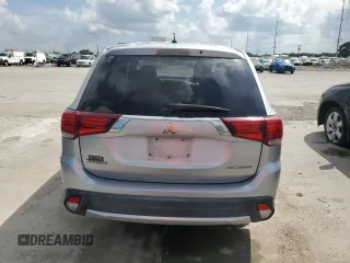 2016 Mitsubishi Outlander ES with VIN JA4AD2A39GZ011172, listed as a Copart auction lot 58392435 with 165,114 mi miles and Salvage title. Bid and sale history available at DreamBid. Image 6.