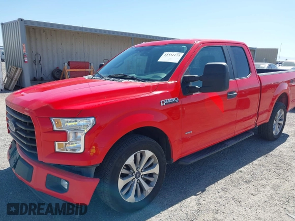 2017 Ford F-150 XL z VIN 1FTEX1CP4HKC74446, wystawiony jako IAAI lot #42331175 z przebiegiem 108 705 mil mil oraz . Historia ofert i sprzedaży dostępna na DreamBid. Obrazek 2.