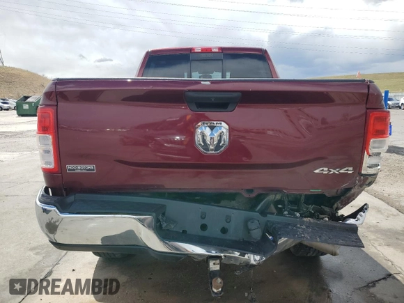 2019 Ram 2500 Tradesman with VIN 3C6UR5CL0KG669403, listed as a Copart auction lot 50651665 with 101,912 mi miles and Salvage Title. Bid and sale history available at carsss.com. Image 6.
