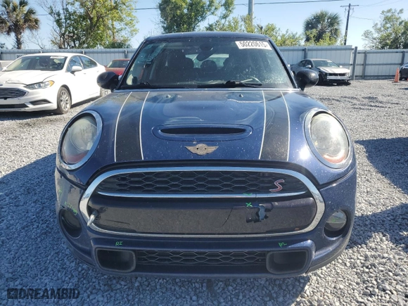 2016 MINI Cooper Hardtop 4 Door S with VIN WMWXU3C55G2D29125, listed as a Copart auction lot 50220615 with 58,681 mi miles and Salvage Title. Bid and sale history available at carsss.com. Image 5.