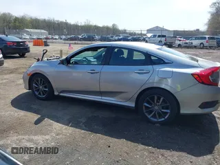 2020 Honda Civic Sedan EX with VIN 19XFC1F38LE209734, listed as a IAAI auction lot 41898003 with 116,421 mi miles. Bid and sale history available at carsss.com. Image 15.