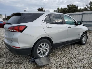 2022 Chevrolet Equinox LT with VIN 3GNAXKEV5NL182666, listed as a Copart auction lot 45246295 with 66,177 mi miles and Salvage Title. Bid and sale history available at DreamBid. Image 3.