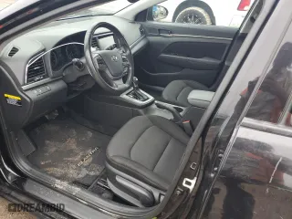 2018 Hyundai Elantra SEL with VIN 5NPD84LF6JH327850, listed as a Copart auction lot 51001335 with 95,066 mi miles and Salvage Title. Bid and sale history available at carsss.com. Image 7.