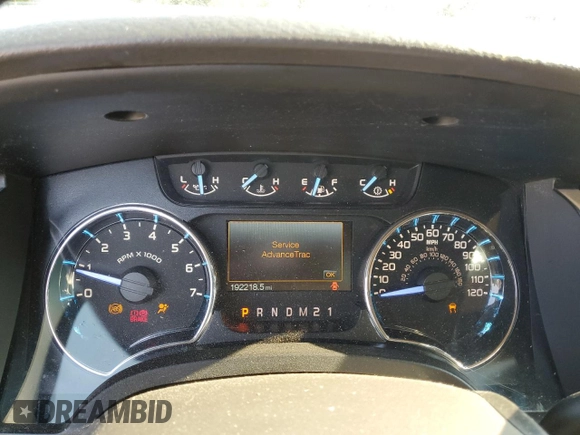 2011 Ford F-150 XL with VIN 1FTFW1CF0BKD10820, listed as a Copart auction lot 60195365 with 192,218 mi miles and Salvage title. Bid and sale history available at DreamBid. Image 9.