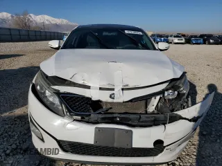 2015 Kia Optima EX with VIN 5XXGN4A76FG427869, listed as a Copart auction lot 47216675 with 159,614 mi miles and Salvage Title. Bid and sale history available at carsss.com. Image 5.