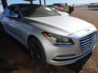 2016 Hyundai Genesis 3.8L with VIN KMHGN4JE6GU138304, listed as a IAAI auction lot 41667271 with 63,237 mi miles. Bid and sale history available at carsss.com. Image 1.
