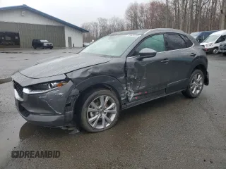 2022 Mazda CX-30 S Premium with VIN 3MVDMBDLXNM445466, listed as a Copart auction lot 51820105 with 65,417 mi miles and Salvage title. Bid and sale history available at DreamBid. Image 1.