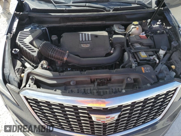 2023 Cadillac XT5 AWD Premium Luxury with VIN 1GYKNDR4XPZ153623, listed as a Copart auction lot 77071324 with 26,292 mi miles and Non Repairable. Bid and sale history available at DreamBid. Image 12.