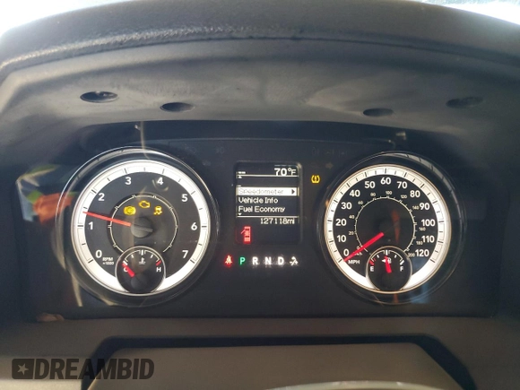 2021 Ram 1500 Tradesman with VIN 3C6JR6DGXMG512975, listed as a Copart auction lot 47954095 with 127,118 mi miles and Salvage title. Bid and sale history available at DreamBid. Image 9.