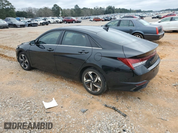 2021 Hyundai Elantra Limited with VIN KMHLP4AGXMU152289, listed as a Copart auction lot 46085895 with 96,977 mi miles and Salvage Title. Bid and sale history available at DreamBid. Image 2.