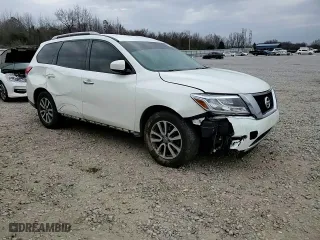 2016 Nissan Pathfinder S with VIN 5N1AR2MN2GC635303, listed as a Copart auction lot 47582355 with 167,316 mi miles and Salvage Title. Bid and sale history available at carsss.com. Image 12.