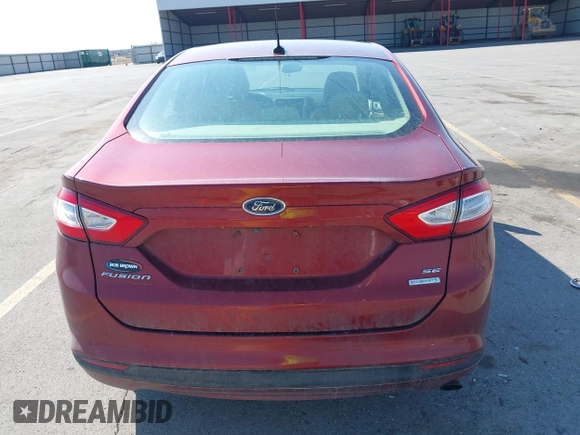 2014 Ford Fusion SE with VIN 3FA6P0HD3ER184909, listed as a IAAI auction lot 41905831 with 110,404 mi miles and . Bid and sale history available at DreamBid. Image 16.