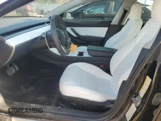 2019 Tesla Model 3 Long Range with VIN 5YJ3E1EB6KF421305, listed as a Copart auction lot 54838355 with 88,111 mi miles and Clean Title. Bid and sale history available at DreamBid. Image 7.