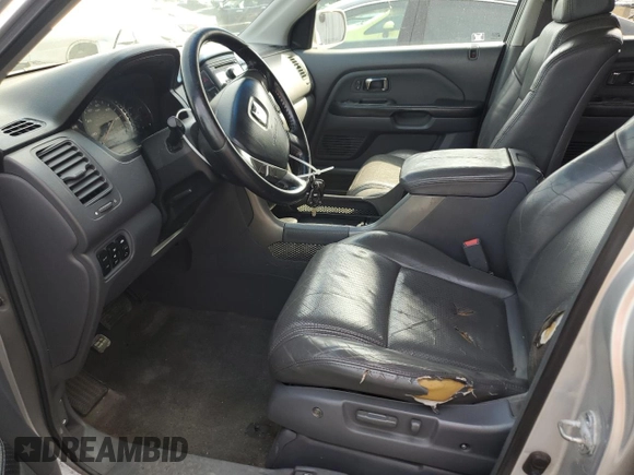 2005 Honda Pilot EX-L with VIN 5FNYF18555B023869, listed as a Copart auction lot 61738505 with 257,121 mi miles and Clean title. Bid and sale history available at DreamBid. Image 7.