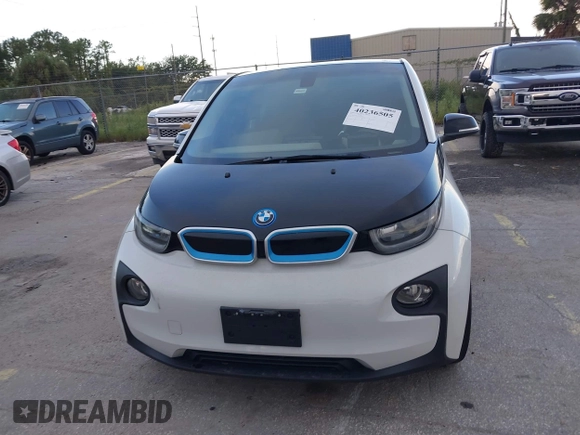 2015 BMW i3 with VIN WBY1Z4C59FV503755, listed as a IAAI auction lot 41303560 with Not provided miles and . Bid and sale history available at DreamBid. Image 6.