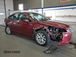 2016 Subaru Legacy Premium with VIN 4S3BNAD65G3054837, listed as a Copart auction lot 57000325 with 126,299 mi miles and Salvage title. Bid and sale history available at DreamBid. Image 4.