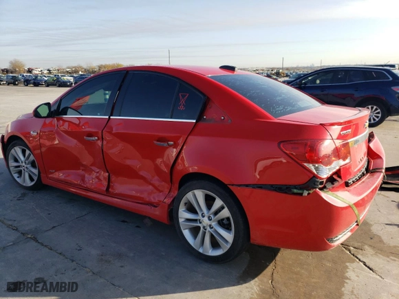 2015 Chevrolet Cruze LTZ with VIN 1G1PG5SB1F7173749, listed as a Copart auction lot 85384724 with 97,315 mi miles and Salvage Title. Bid and sale history available at carsss.com. Image 2.
