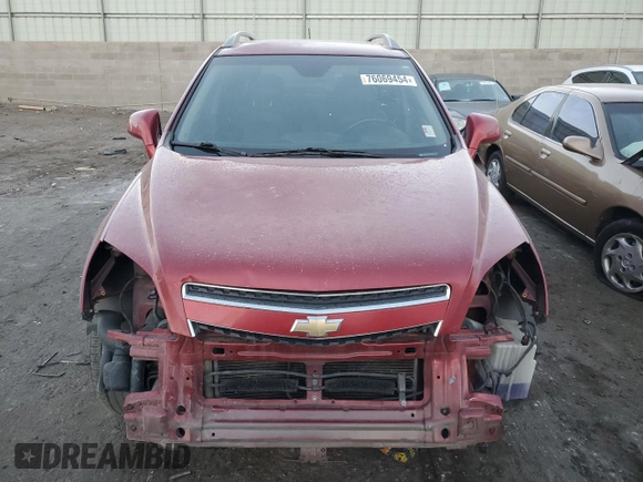 2012 Chevrolet Captiva Sport LT with VIN 3GNAL3E55CS636063, listed as a Copart auction lot 76069454 with 124,568 mi miles and Salvage Title. Bid and sale history available at DreamBid. Image 5.