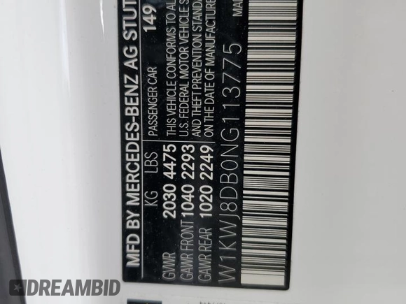 2022 Mercedes-Benz C 300 with VIN W1KWJ8DB0NG113775, listed as a Copart auction lot 78471944 with 20,225 mi miles and Salvage Title. Bid and sale history available at DreamBid. Image 14.