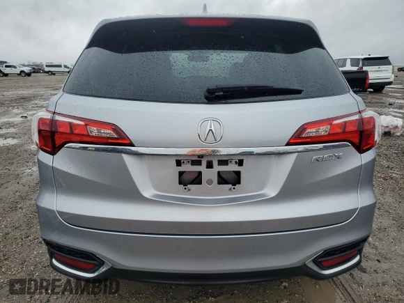 2017 Acura RDX w/Technology Pkg with VIN 5J8TB3H54HL018750, listed as a Copart auction lot 44859415 with 29,287 mi miles and Salvage Title. Bid and sale history available at carsss.com. Image 6.