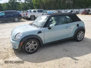2014 MINI Convertible with VIN WMWZN3C53ET861483, listed as a Copart auction lot 52788785 with 20,274 mi miles and Salvage Title. Bid and sale history available at DreamBid. Image 1.