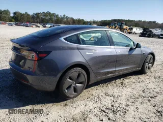 2019 Tesla Model 3 Mid Range with VIN 5YJ3E1EA1KF435295, listed as a Copart auction lot 49552685 with 56,366 mi miles and Salvage Title. Bid and sale history available at DreamBid. Image 3.